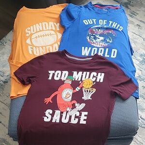 Lot of 3 Kids' Sports Tees